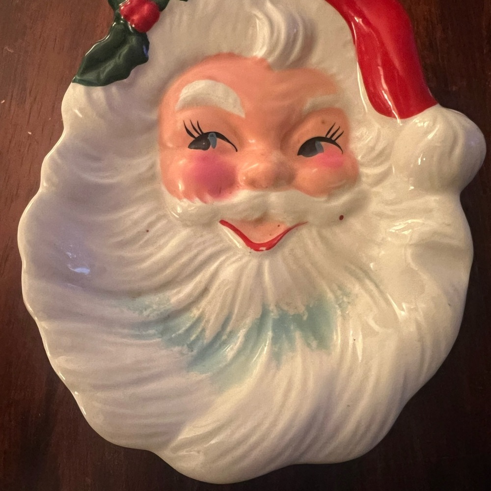 Santa Claus Ceramic Wall Decor